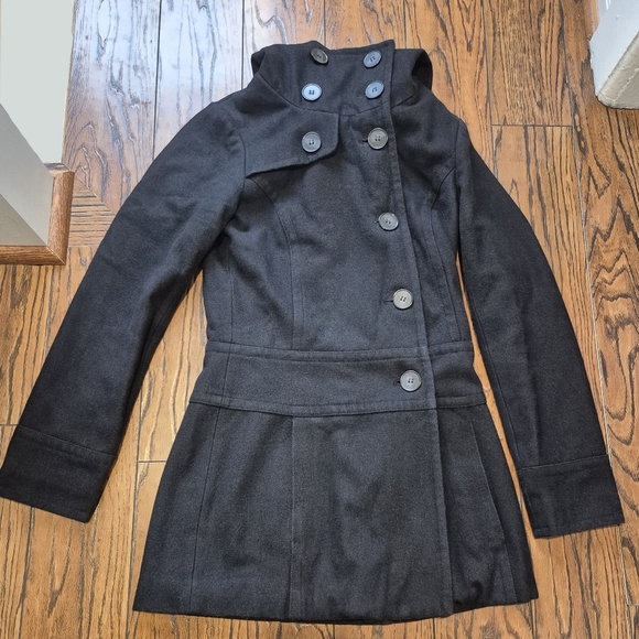 twik Jackets & Blazers - Simons Wool Coat XS Black